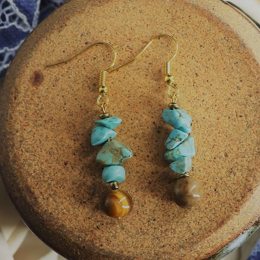 Turquoise Drop Earring