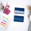 Handcrafted Sustainable A5 Wire Bound ruled 100 GSM paper Journal