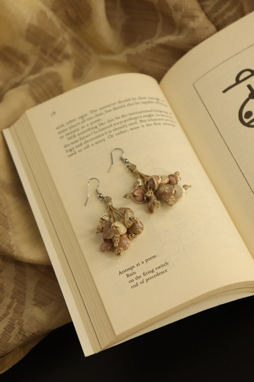 WHE Jute Shell Earring