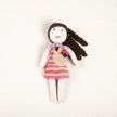 Hand Crochet Dolly Toy in Pink Dress