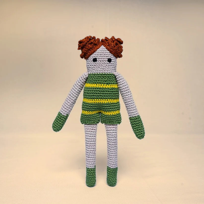 Hand Crochet Multicolor Joodykins The Breezy Bunch Cotton Stuffed Toy