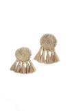 WHE Jute Tassel Earring