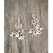 WHE Long Layered Jute Shell Tassel Earring