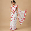 Polka Dot Handcrafted Lightweight Mul Cotton Saree