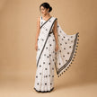 Polka Dot Handcrafted Lightweight Mul Cotton Saree